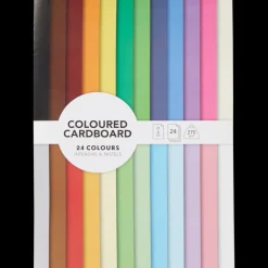 Bloc de papier cartonné coloré | Action FR Sale