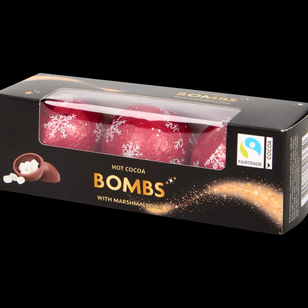 Bombes de chocolat chaud avec guimauves | Action FR Discount