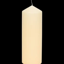 Bougie cylindrique Ivoire Blanc | Action FR