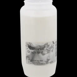 Bougie funéraire blanche Blanc | Action FR Discount