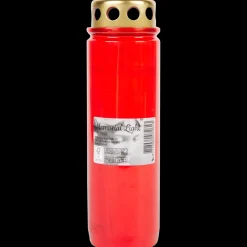 Bougie funéraire rouge | Action FR Sale