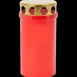 Bougie funéraire rouge | Action FR Discount