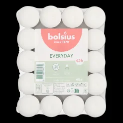 Bolsius Bougies chauffe-plats blanches | Action FR