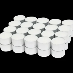 Bougies chauffe-plats Candra Blanc Blanc | Action FR Hot