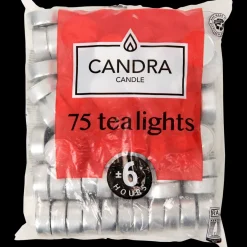 Candra Bougies chauffe-plats Blanc Blanc | Action FR New