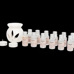 Brûleur d'huile avec huiles parfumées | Action FR Discount