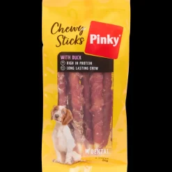 Bâtonnets à mâcher pour chien Pinky Chewy Sticks | Action FR Discount