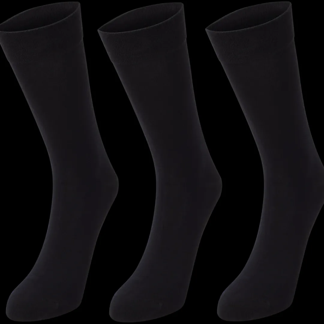 Chaussettes en bambou Noir | Action FR Clearance