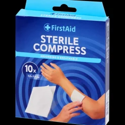 Compresses stériles First Aid | Action FR Online