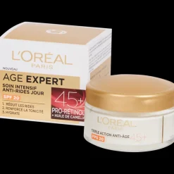 L'Oréal Crème de jour L'Oréal Triple Action Anti-Âge Pro-Rétinol 45+ 50 ml | Action FR Clearance
