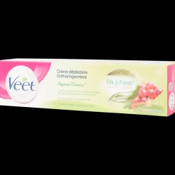 Veet Crème dépilatoire Suprem' Essence Silk & Fresh | Action FR New