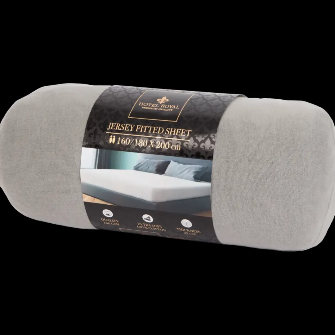 Hotel Royal Drap-housse en jersey 180 x 200 cm | Action FR Clearance