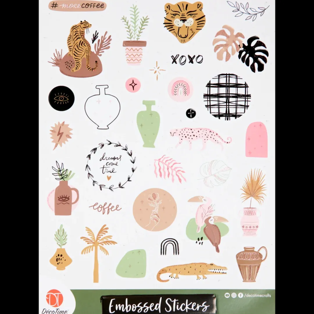 Feuilles d'autocollants DécoTime | Action FR