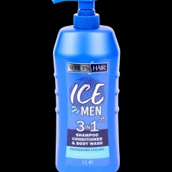 Gel douche Who's Hair Ice Men 3-en-1 1 litre | Action FR Discount