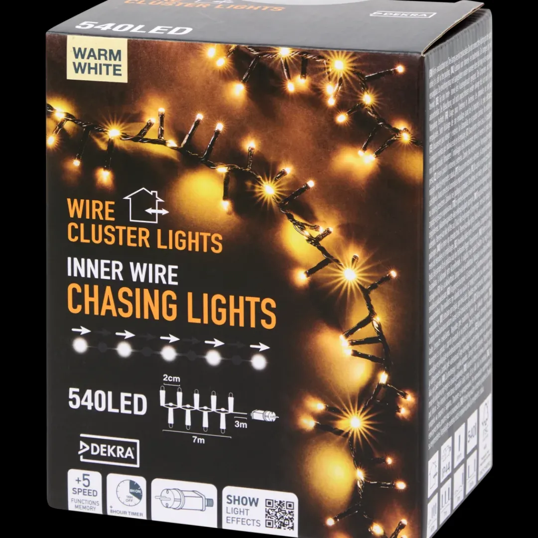 Guirlande lumineuse en grappes | Action FR Discount