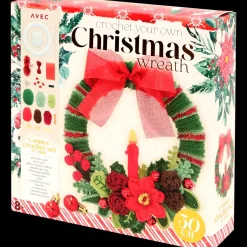 Kit créatif couronne de Noël | Action FR Outlet