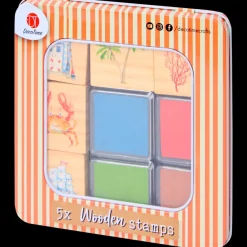 Kit tampons en bois DécoTime | Action FR Outlet