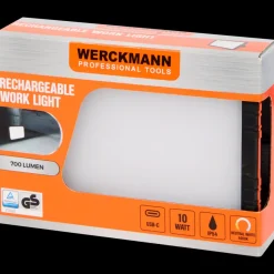 Werckmann Lampe de travail rechargeable 10 watt 700 lm | Action FR