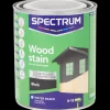 Lasure noire opaque pour bois Spectrum Noir 750 ml | Action FR New