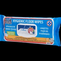 Blue Wonder Lingettes hygiéniques pour sol | Action FR Clearance