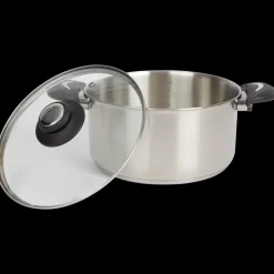 Marmite avec couvercle en verre Sola 22 cm | Action FR Outlet