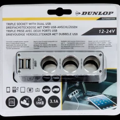 Dunlop Multiprise allume-cigare | Action FR Sale