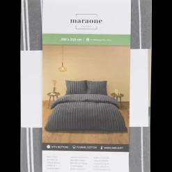 Parure de lit en flanelle 200 x 220 cm | Action FR Online