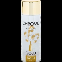 Peinture en aérosol à effet chromé Doré Gold | Action FR Clearance