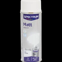 Spectrum Peinture en aérosol Blanc mat Blanc 400 ml | Action FR Best