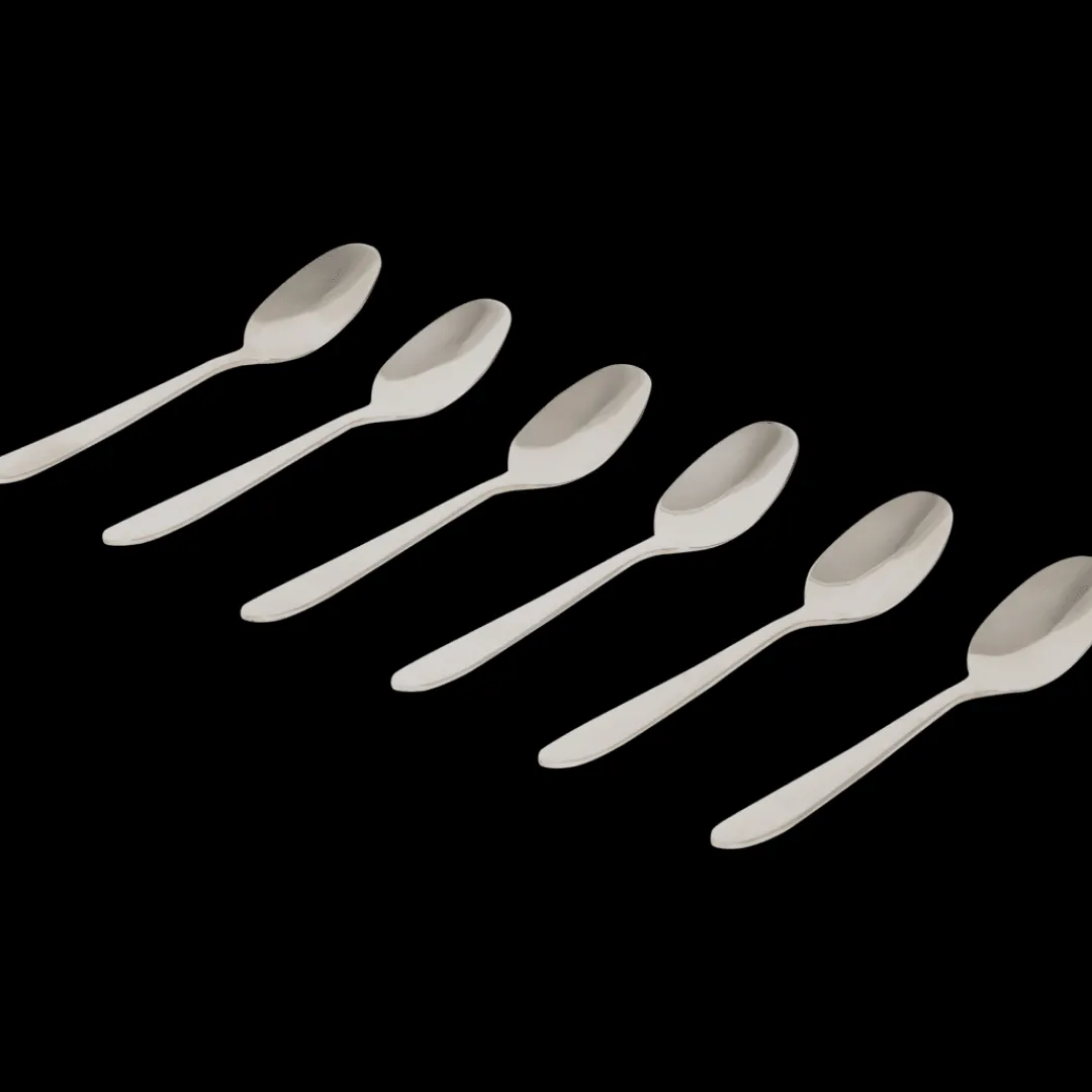 Petites cuillères Silver 6 Pièces | Action FR Hot