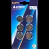 A-Force Piles boutons CR2032 6 Pièces | Action FR Clearance