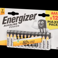 Energizer Piles Alkaline Power AAA 12 Pièces | Action FR New