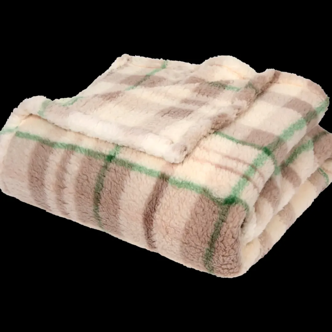 Plaid en teddy | Action FR Sale