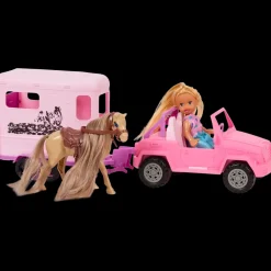 Poupée et remorque à chevaux Dès 3 ans | Action FR Outlet