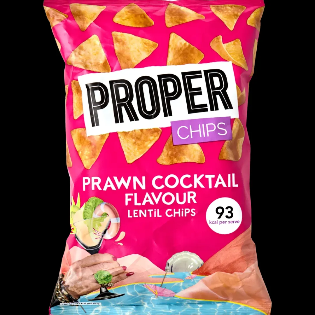 Proper Crisps Chips aux crevettes | Action FR New