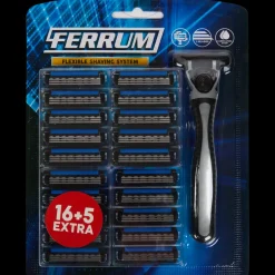 Rasoir avec lames supplémentaires Ferrum | Action FR Hot
