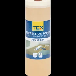 TCX Ruban de masquage avec papier | Action FR Outlet