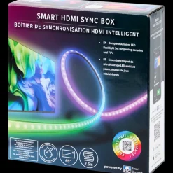 Ruban LED avec boîtier de synchronisation HDMI connecté | Action FR Outlet