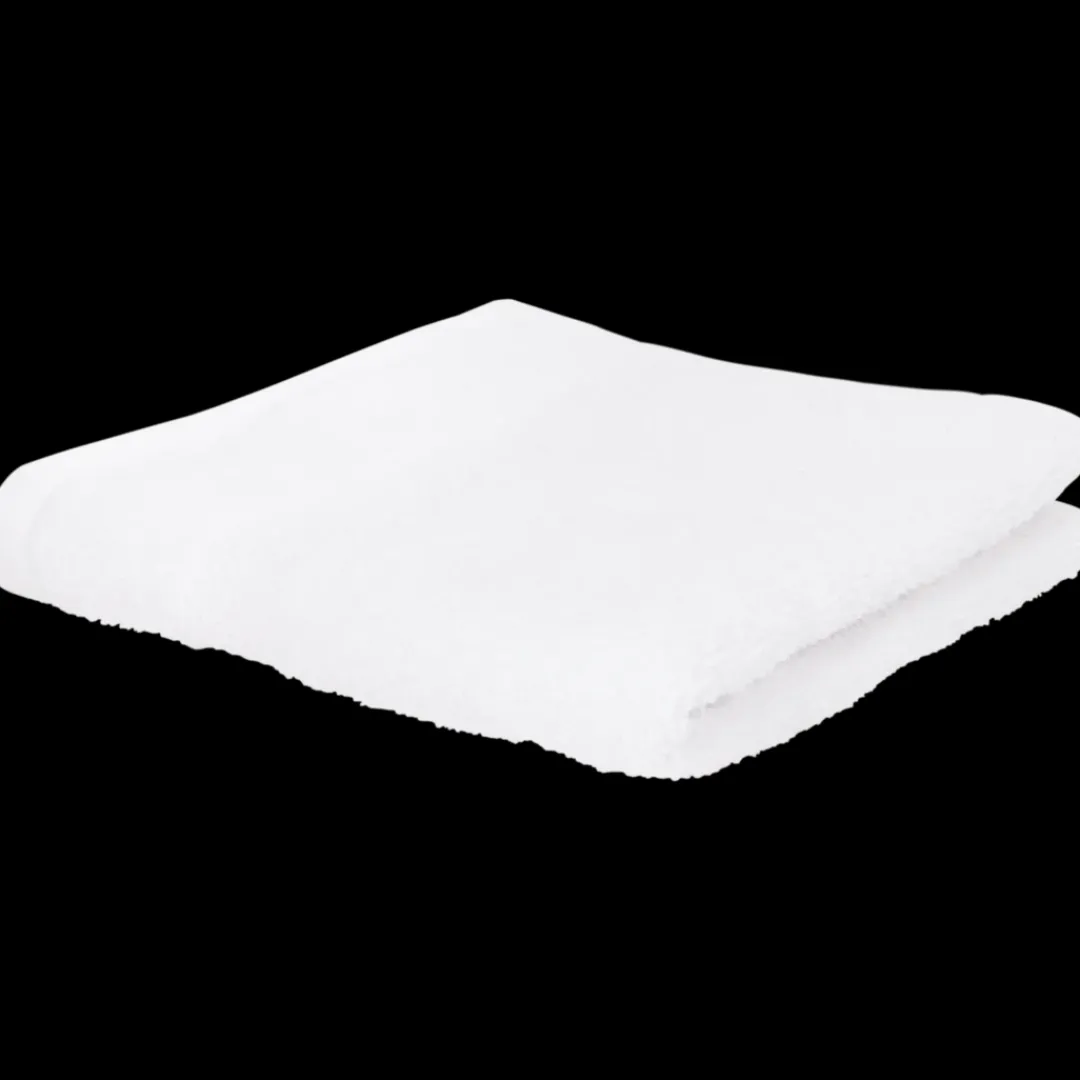 Serviette de toilette blanche Capetown 50 x 100 cm Blanc | Action FR Clearance