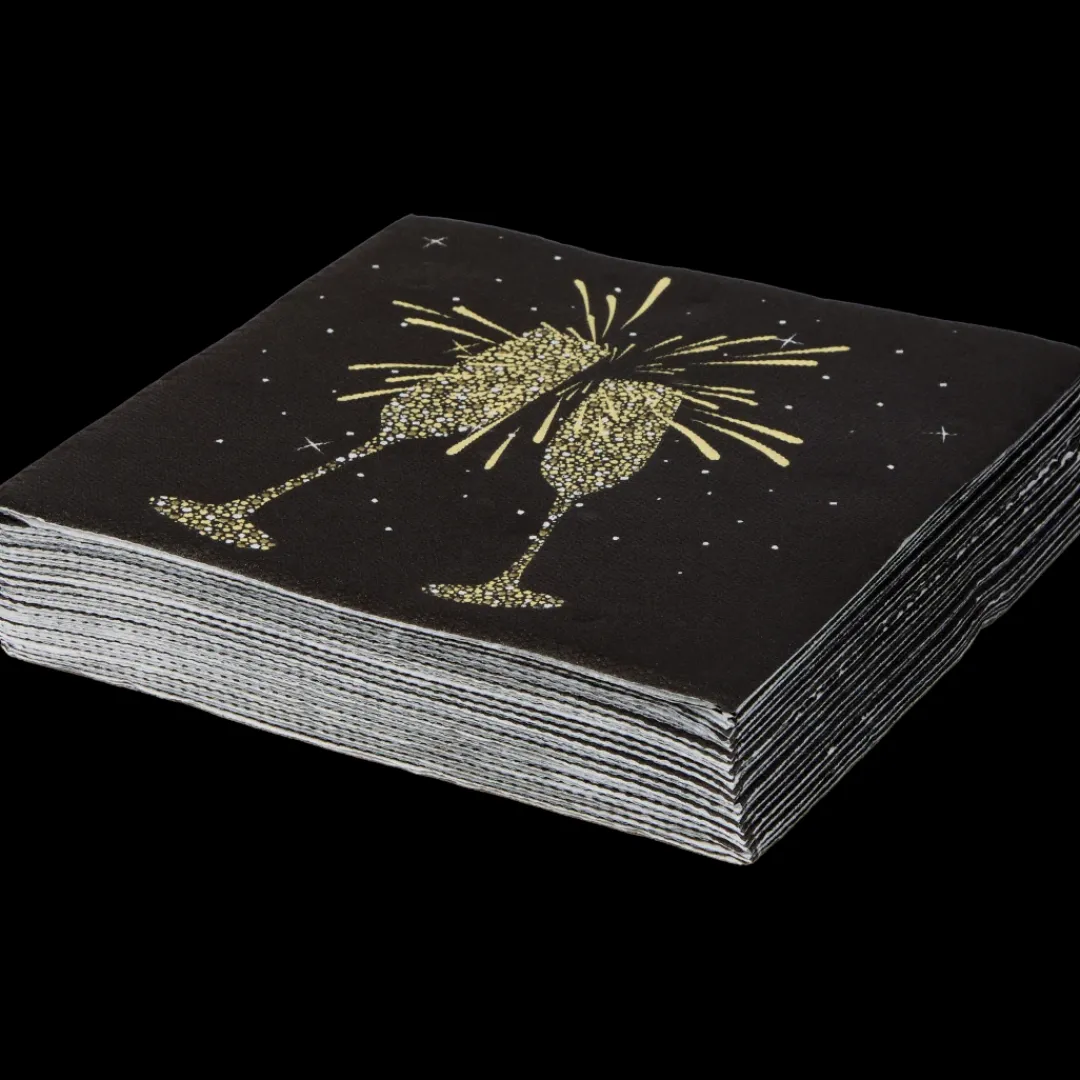 Serviettes en papier Nouvel An | Action FR New