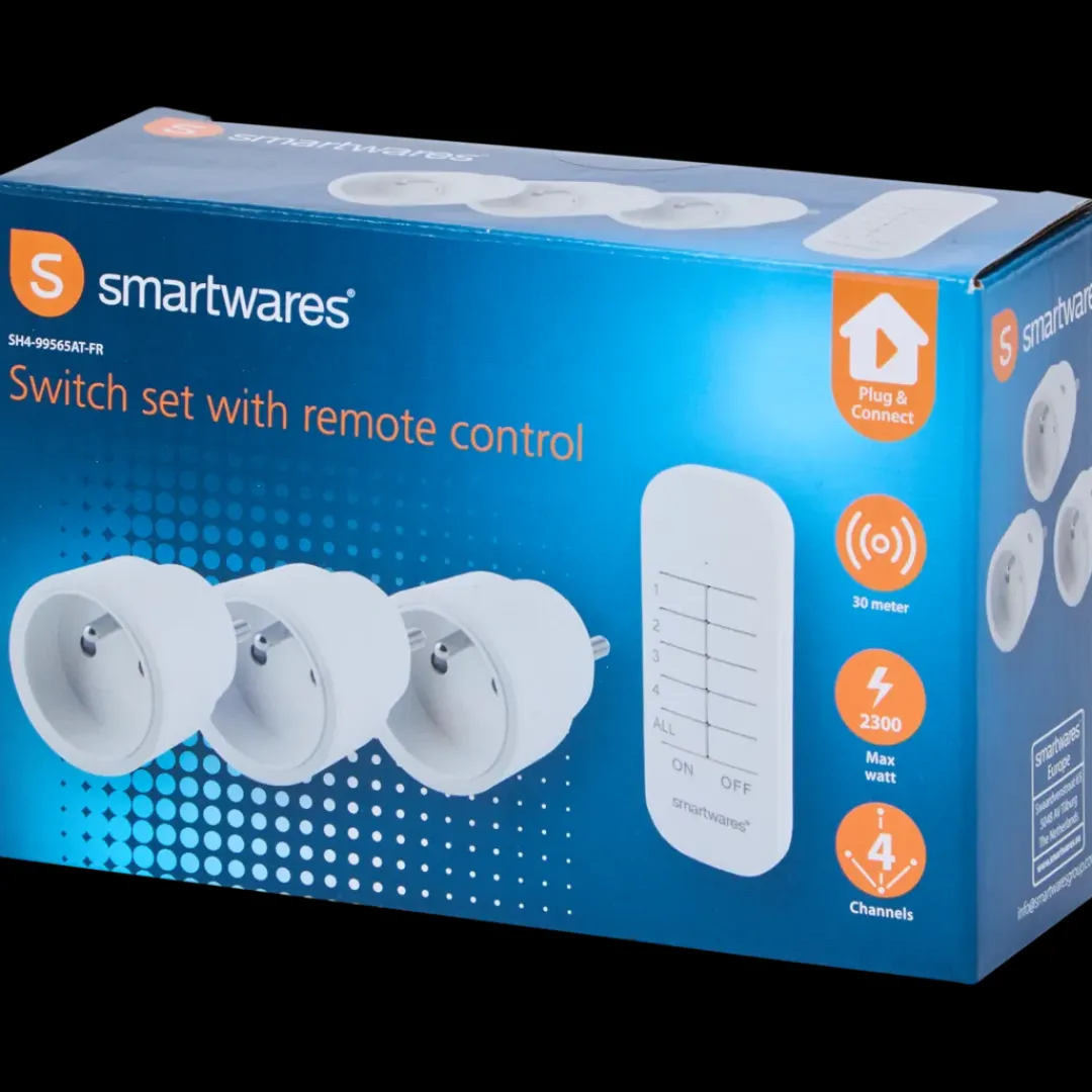 Smartwares Set de prises sans fil | Action FR Hot