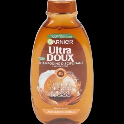 Garnier Shampoing Ultra Doux Huile de coco et beurre de cacao | Action FR Online