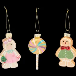 Suspension de Noël en verre | Action FR Clearance