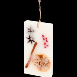 Suspension en cire avec fleurs séchées Seasons & Style | Action FR Clearance