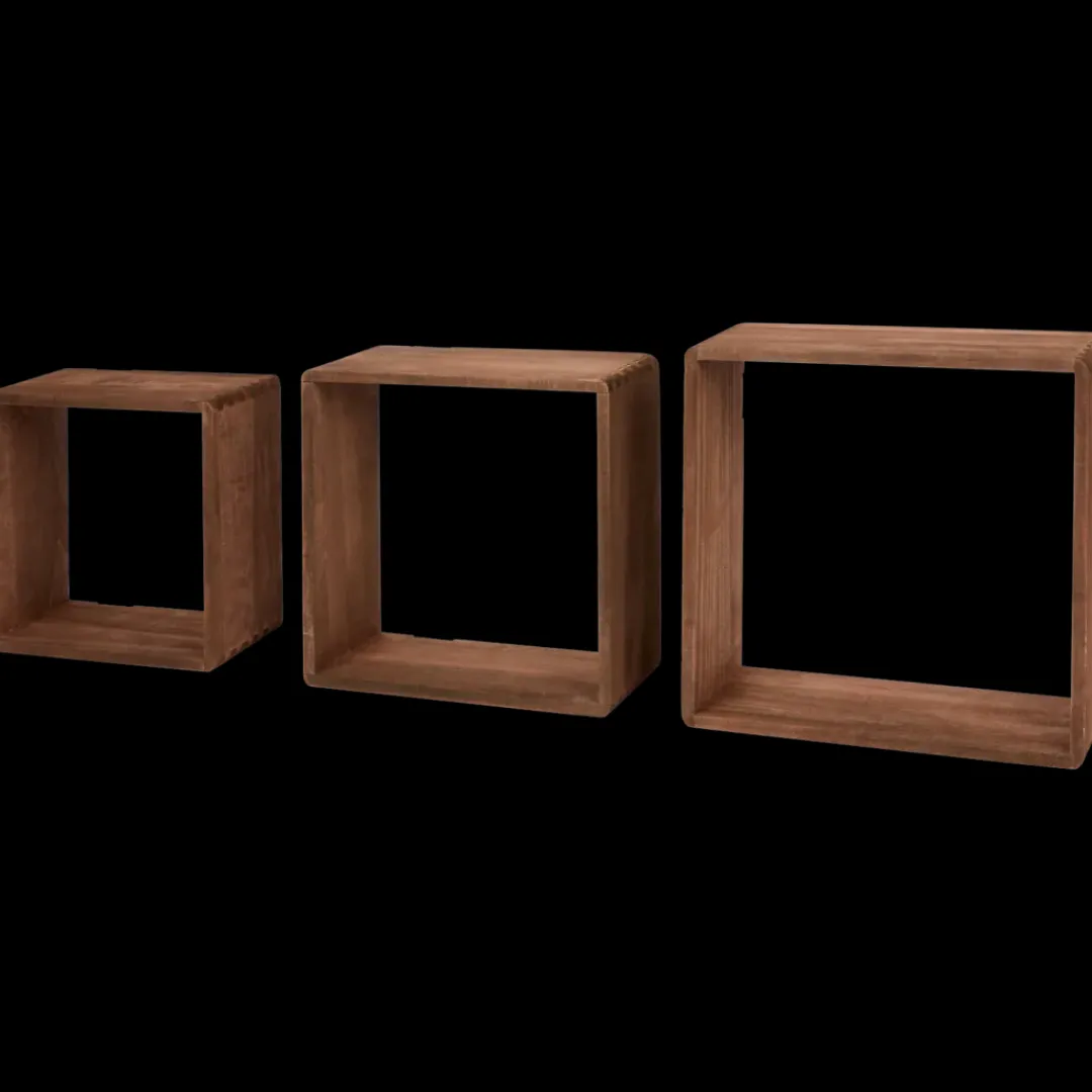 Étagères murales en bois Home Accents | Action FR Online